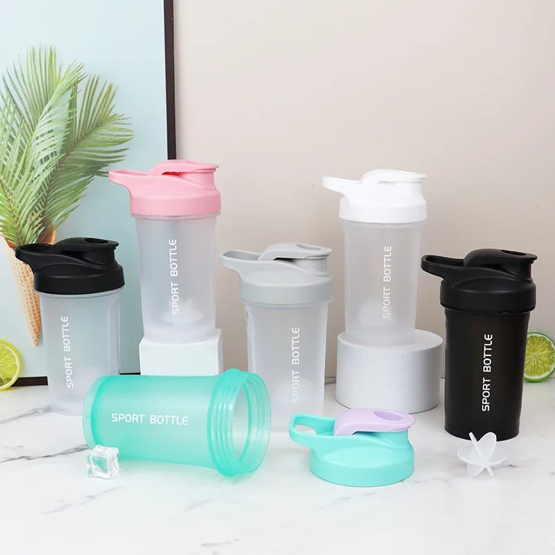 Portable Protein Powder Shaker Bottle 300Ml