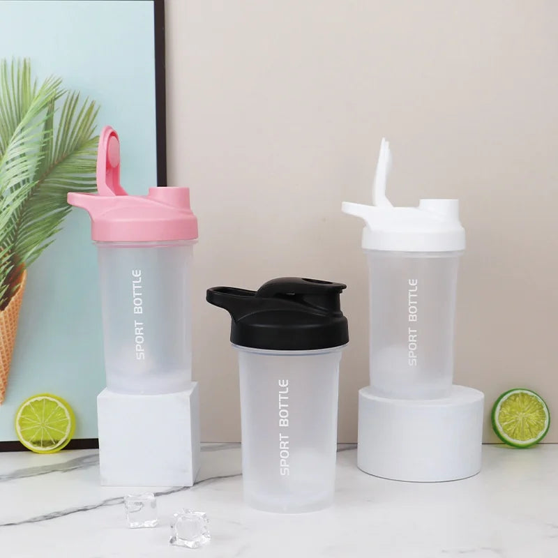 Portable Protein Powder Shaker Bottle 300Ml