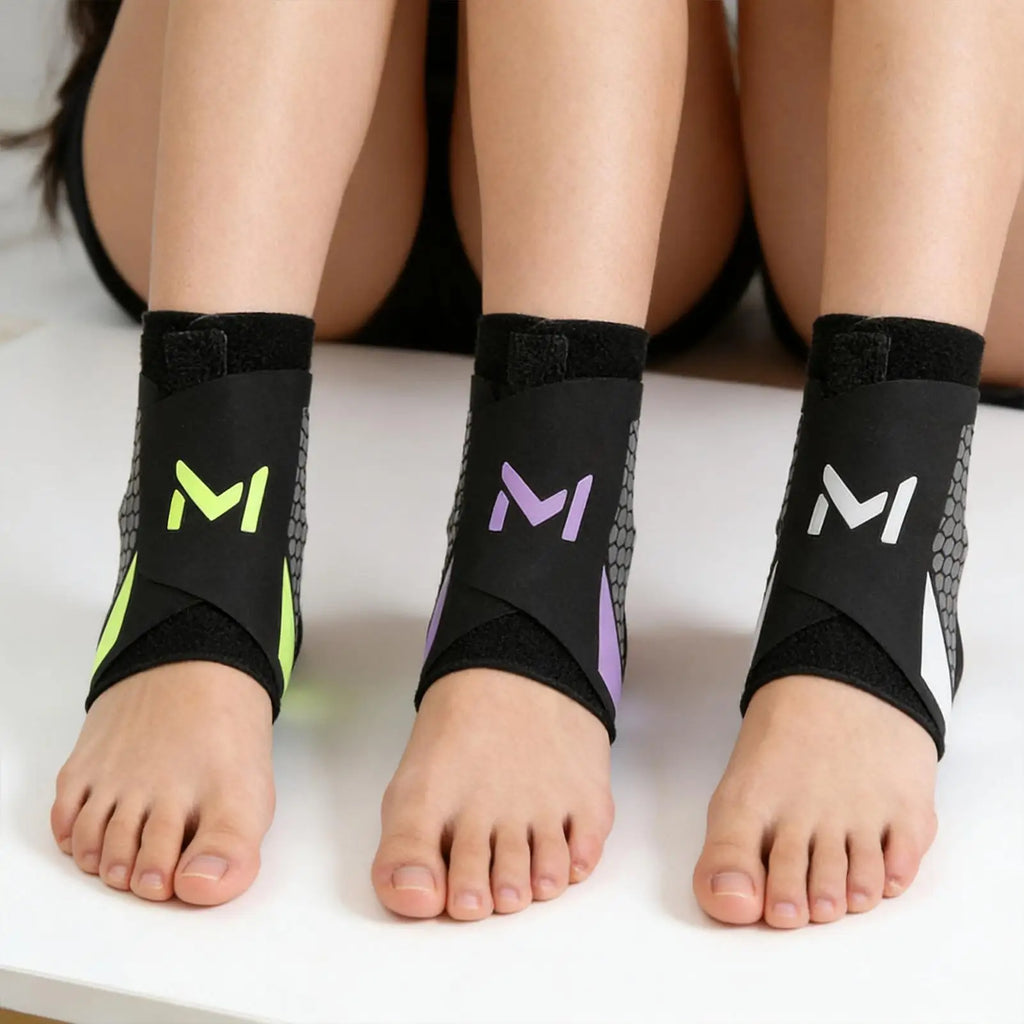 Ankle Sleeve Breathable Sports Sleeve Foot Brace Ankle Support Strap for Exercise Fitness Walking Running Hiking Cycling Skating