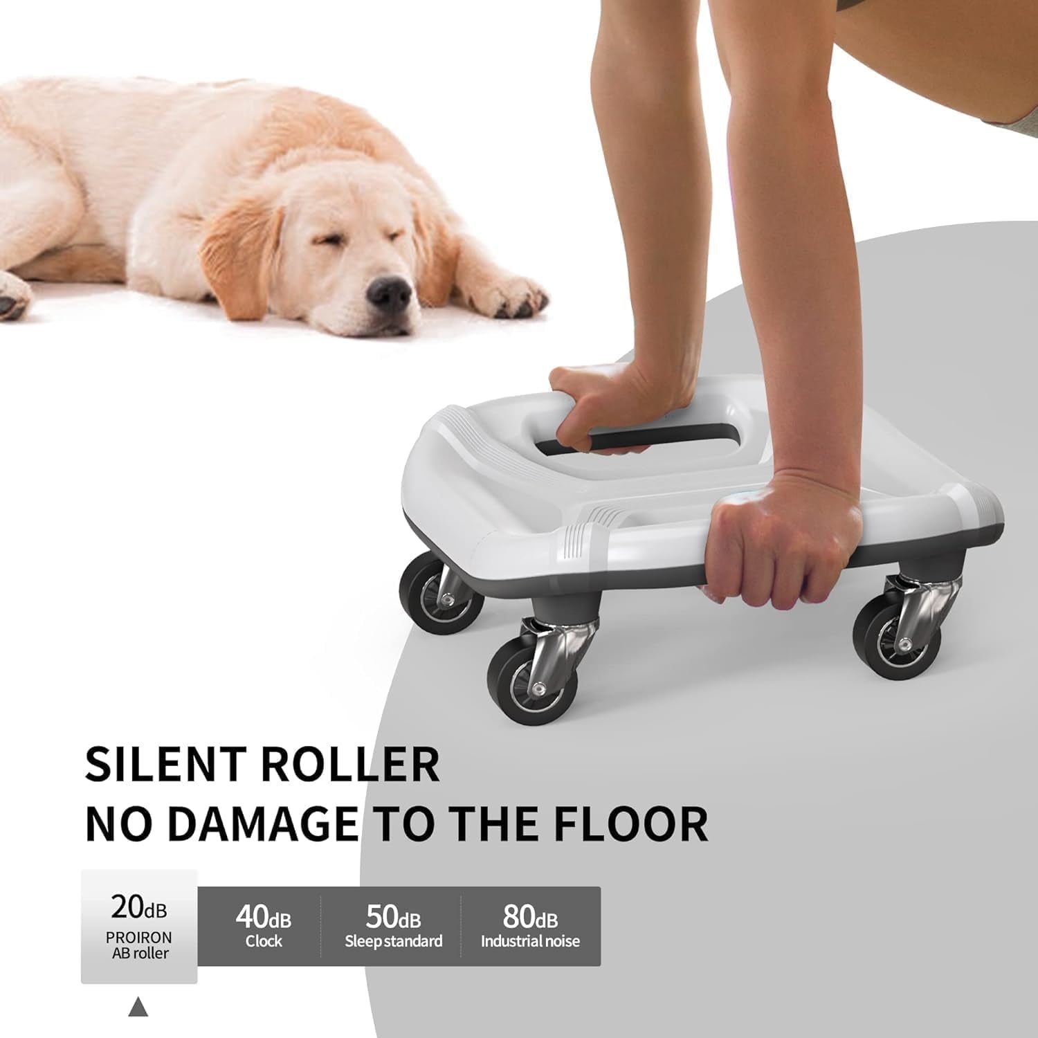 Ab Roller with Knee Pads for Abs Workout