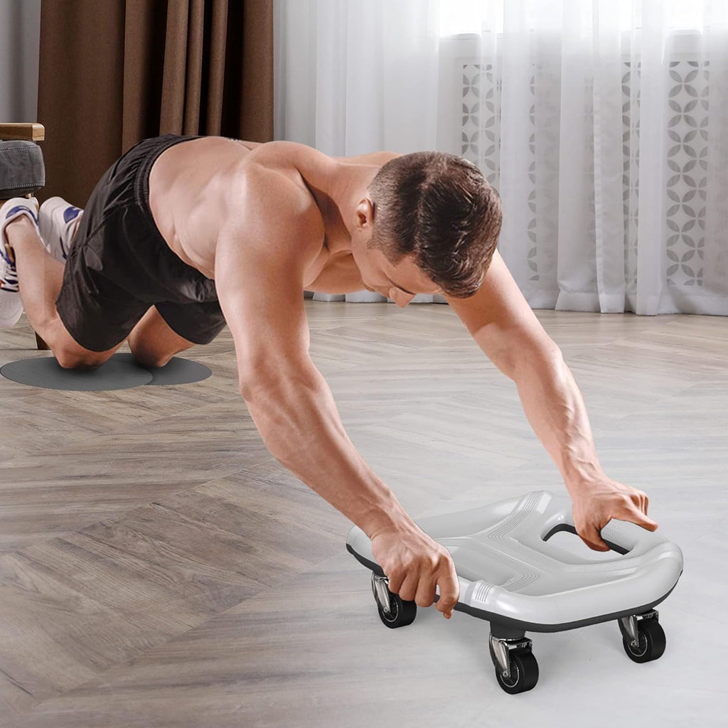 Ab Roller with Knee Pads for Abs Workout