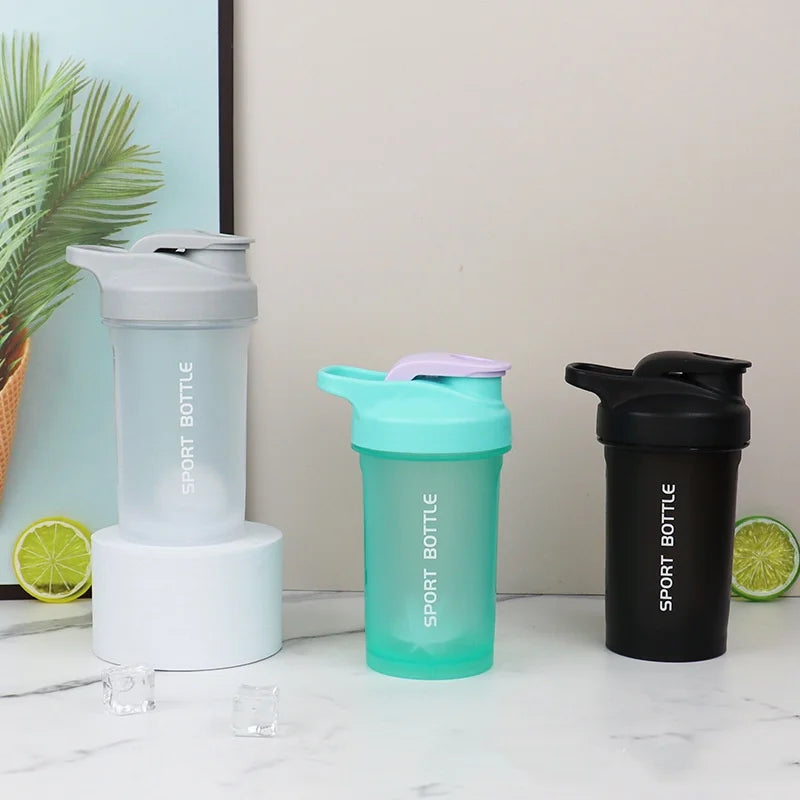 Portable Protein Powder Shaker Bottle 300Ml