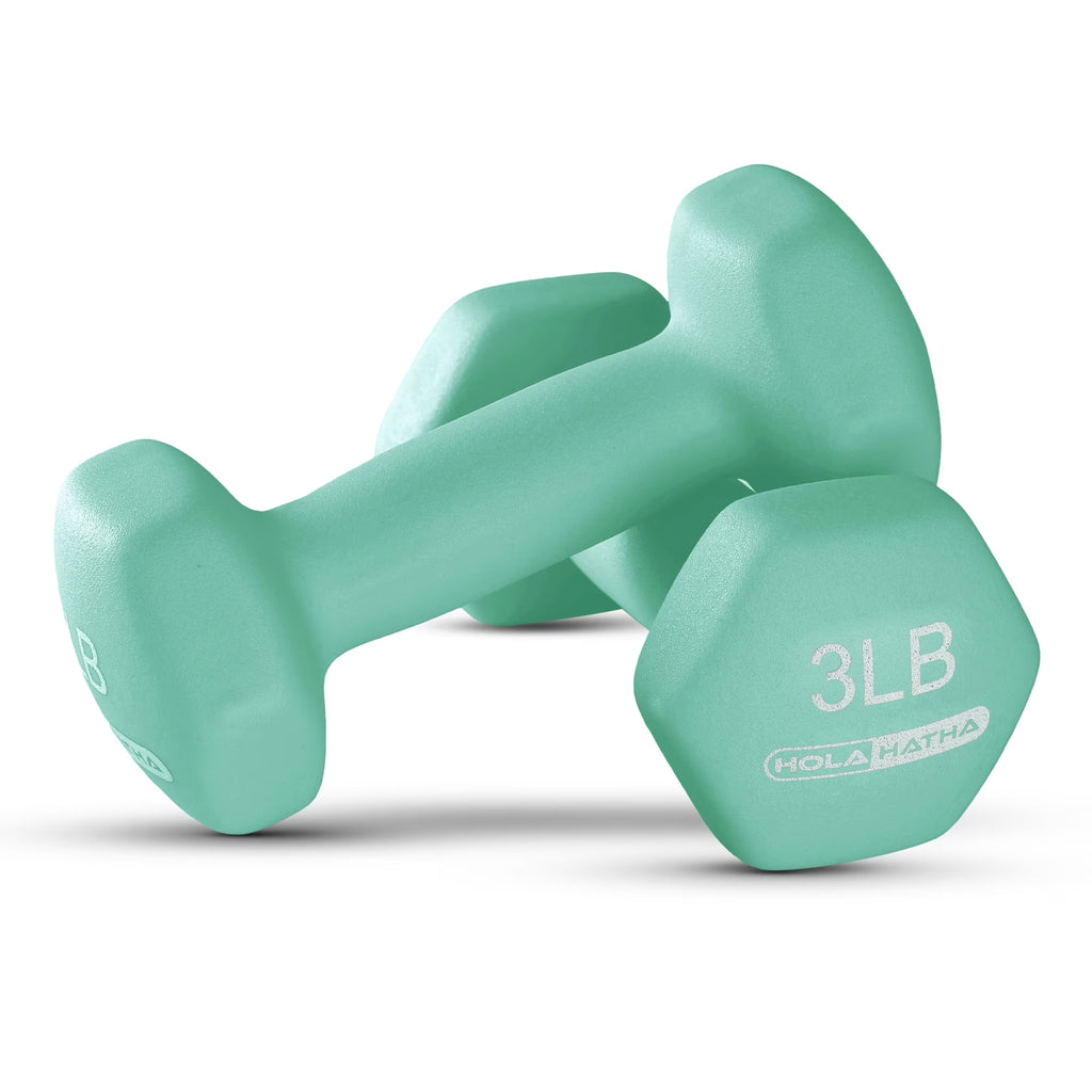 Neoprene Dumbbell Weight Set with Rack