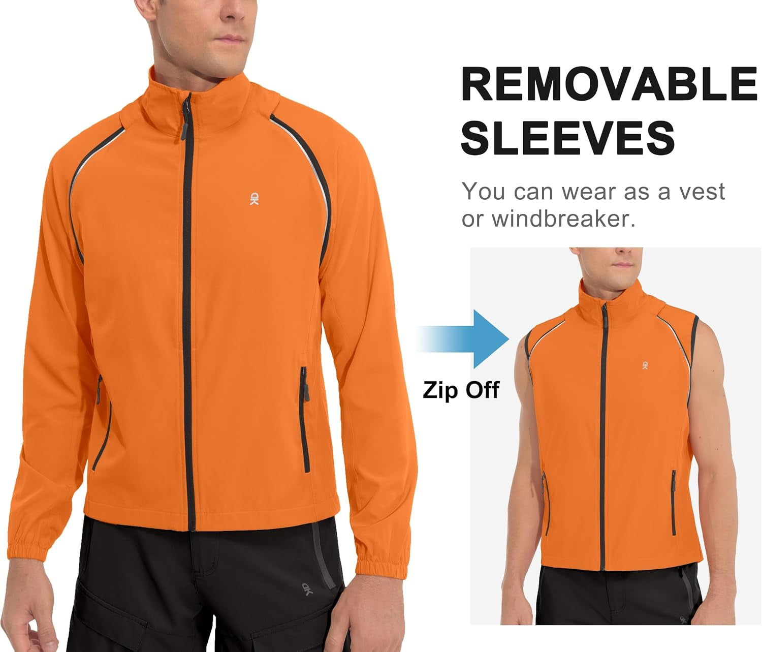 Men'S Quick-Dry Running Jacket