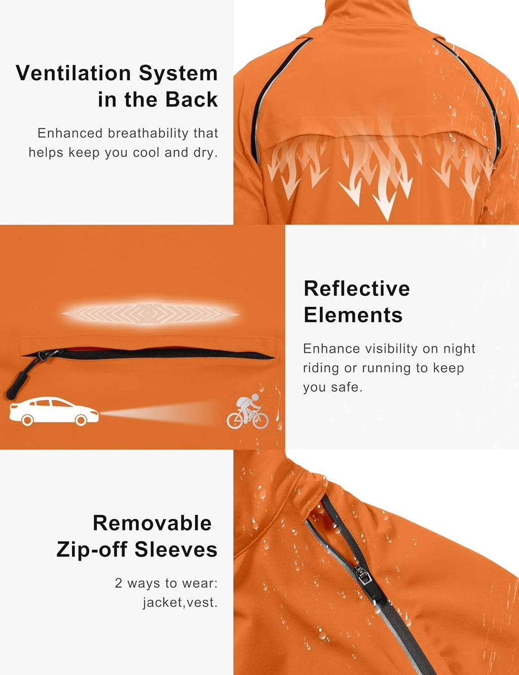 Men'S Quick-Dry Running Jacket