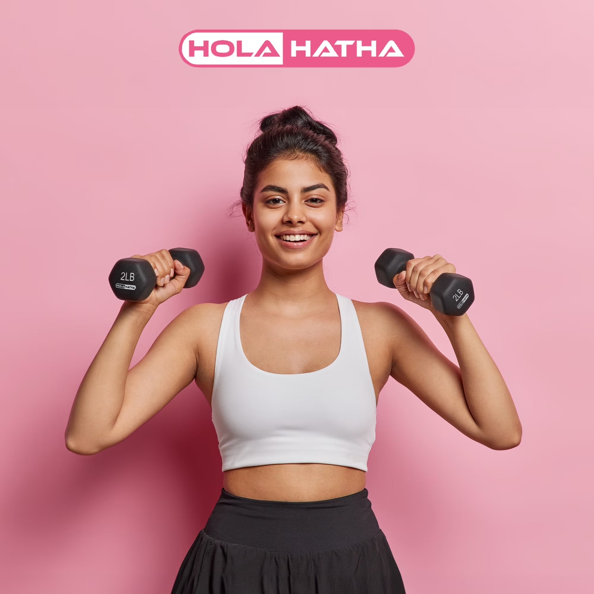 Neoprene Dumbbell Weight Set with Rack