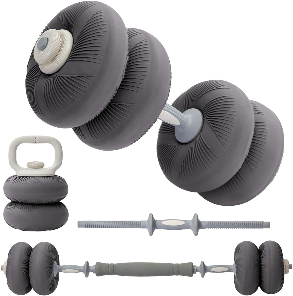 4-In-1 Dumbbell Weights Set with Connector